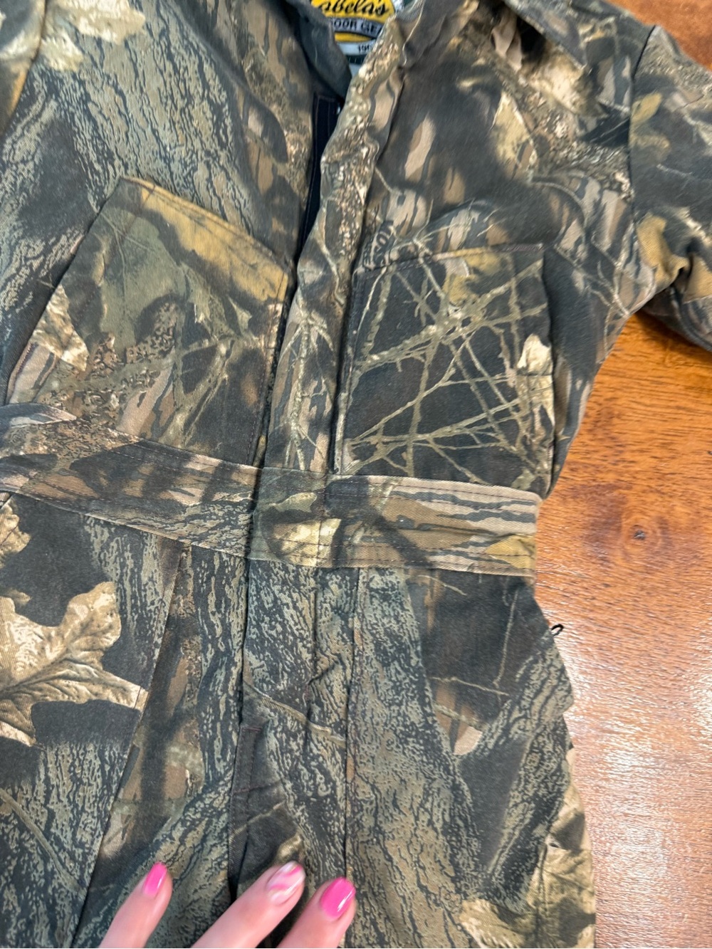 Cabela's Kids Size 4 Camouflage Insulated One-Piece Coveralls Hunting Camo - Picture 2 of 9